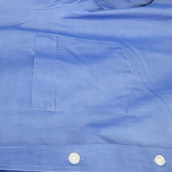 Amazon Essentials Classic Blue Button-Up - Picture 4 of 10